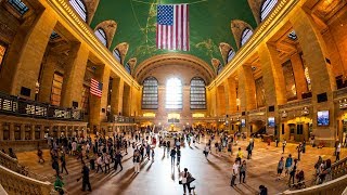 Walking Tour of Grand Central Terminal — New York City 【4K】🇺🇸 [upl. by Neff]