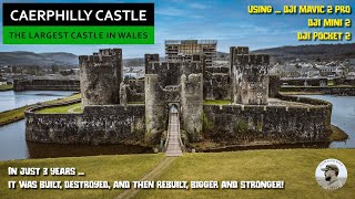 Caerphilly Castle  The Largest in Wales 2nd in Britain [upl. by Canice]