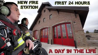 First 24 Hours in a New Fire Station  A Day in the Life [upl. by Doreen340]