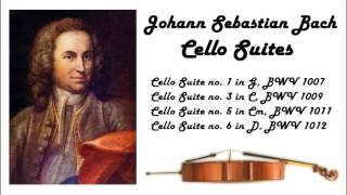 Johann Sebastian Bach  Cello suites in 432 Hz great for reading or studying [upl. by Halihs286]