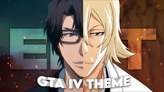 Aizen x Urahara  GTA IV Theme Edit [upl. by Tshombe375]